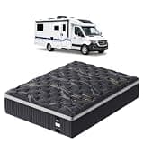 12 Inch RV Short Queen Mattress, Upgraded 7-Zoned Support Hybrid RV Queen Mattress In A Box with Cooling Gel Memory Foam & Pocket Coils, Assembled in USA, Motion Isolation, Medium Firm, 60" x 75"