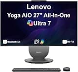 ME2 Customized AIO, Created Using Lenovo Yoga AIO Desktop Copilot+ PC 27" QHD IPS+120Hz Display w/Lift, Rotate & Swivel (16-core Intel Ultra 7-255H, 16GB LPDDR5X RAM, 1TB/2TB/4TB PCIe SSD, Win 11 Pro)
