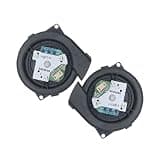 Fan Motor Module, Compatible for Xiaomi 1S First Generation SDJQR01RR SDJQR03RR SDJQR02RR STYTJ02YM, Vacuum Cleaner Parts(Black Fan 2PCS)