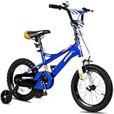 WEIZE Kids Bike, 14 Inch Children Bicycle for Boys Girls Ages 3-5 Years Old, Rider Height 35-42 Inch, Coaster Brake, Blue