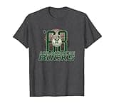 NBA x Winnie Harlow Milwaukee Bucks Era T-Shirt, Men, Dark Heather Grey, 3X-Large