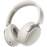 Acer OHR516 Active Noise Cancelling Headphones, Over Ear Wireless Bluetooth, 60H Playtime, 40mm Drivers, Low-Latency Mode, ENC Clear Calls, Foldable Comfortable Design (White)
