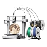 Bambu Lab A1 Combo + LED Lamp Kit, Support Multi-Color 3D Printing, High Speed & Precision, Full-Auto Calibration & Active Flow Rate Compensation, ≤48 dB Quiet FDM 3D Printers