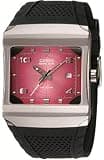Casio Marine Gear MRP-101-4A Analog Watch, Red Dial, Water Resistant 100M, Black Rubber Strap
