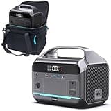 DARAN Portable Power Station, 288Wh LiFePO4 Battery, 350W (600W Peak) Power Bank with AC Outlet, Mini Solar Generator 7-Port Design, 2.1Hrs Fast Charing for Emergency, Hurricane (Solar Optional)