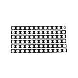 6 Pcs Diameter 6mm Scanner Consumables Reference Point Markers High Reflective Markers for Easier Scanning for Complex Details