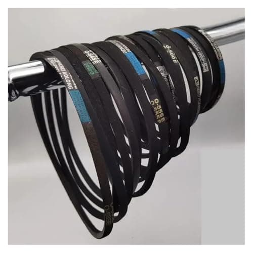 YUGHKBN Washing Machine Belt O/0-474E 0-480E 0-490E 0-500E 0-510E 0-520E 0-530E 0-540E 0-550E 0-555E 0-560E 0-570E 0-580E 0-590E 0-600E Washing Machine Parts(Black-0-540E)