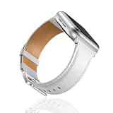 HUANLONG for Apple Watch Band,White for Apple Watch Band,Soft Leather for Apple Watch Bands for Women,Compatible with Apple Watch Series 11/10/9/8/7/6/SE/5-1 (38/40/41/42mm)