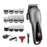 Professional Barber Hair Clipper Electric Trimmer Man Rechargeable Cutting Machine Haircut Compatible for