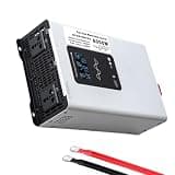 YXINHONGYUE High Power Pure Sine Wave Inverter Peak 6000W/3000W DC 12V-96V to AC 110V 60Hz/220V 50Hz Converter Car Power Inverter with LCD Display 2 AC Outlets(24V to 220V),60v to 220v
