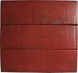 Rustic Promo Tall Corner TV Cart in Rustic Red