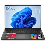 Dell 16-inch Business Laptop – AMD Ryzen 7 250 8-Core | Radeon 780M | 16 Tops AI NPU | 16" FHD+ Touch Display | Backlit Keyboard | Windows 11 Pro | Carbon Black | 16GB DDR5 | 512GB NVMe SSD