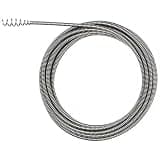 for Milwaukee Tool 1/4 in. x 25 Ft. Bulb Head Replacement Drain Cleaning Cable
