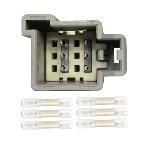GROBARPART WPT-1299, 3U2Z-14S411-NBB Heated Fit for Seat Element Connector Wiring Compatible with Ford Explorer Fusion Mustang Taurus Fiesta Expedition Fit for C-Max Five Hundred Freestyle Excursion