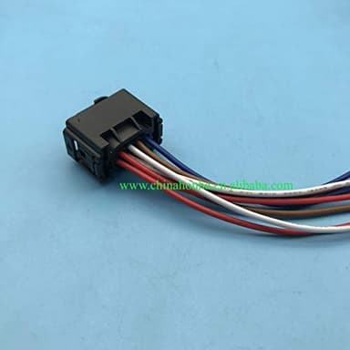 Davitu Cables, Adapters & Sockets - 8 Pin 4F0 972 708/1-1418552-1/1-1534229-1 8P Reverse Sensor Rada For Car Connector Female Plug - (Color Name: 1 pcs)