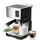 OISNGWNG Coffee Machine Milk Frother Kitchen Appliances Electric Foam Cappuccino Maker