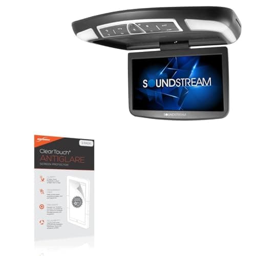 BoxWave Screen Protector Compatible with Soundstream VCM-138H - ClearTouch Anti-Glare (2-Pack), Anti-Fingerprint Matte Film Skin