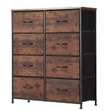 Sweetcrispy Dresser for Bedroom with 8 Drawers, Large Storage Tower