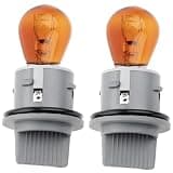 Svicari Front Turn Signal Light Lamp Bulb Sockets Fit for Kia Optima Sorento Sedona Soul for Hyundai Accent Genesis Coupe Kona Santa Fe Elantra Repacle OE 92166-F1000 2PCS (Amber bulb)