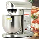 Commercial Food Stand Mixer, 5L 7L 10L Electric Dough Mixer, 3 Speed Multifunction Blender for Baking, Perfect for Pizza and Cake Preparation