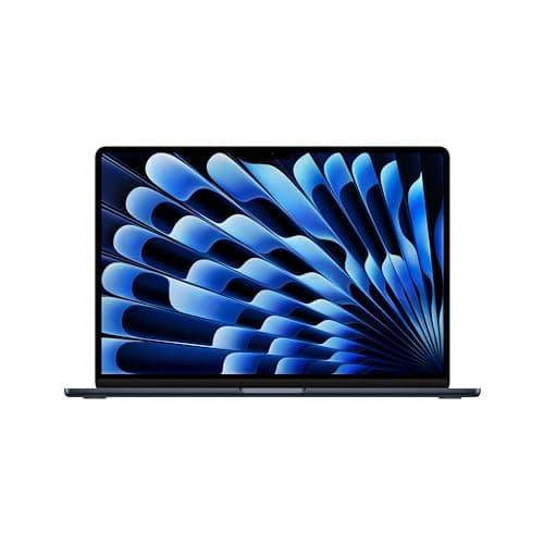Apple 2024 MacBook Air 15-inch Laptop with M3 chip: Built for Apple Intelligence, 15.3-inch Liquid Retina Display, 8GB Unified Memory, 256GB SSD Storage, Backlit Keyboard, Touch ID; Midnight