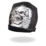 Milwaukee Leather Unisex Sublimated Beanie (Black, One Size)