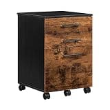 NYTFHMS Filing Cabinet 3-Drawer Filing Cabinet Mobile Pedestal On 5 Wheels Cabinet with Hanging Filing Drawers for Home Office File Storage Cabinets,A-One Size