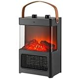 QERTYHJK Heater Electric Home Bathroom Fireplace Bedroom Heaters