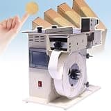 Qiokoith Automatic Right Angle Labeling Machine, 90° Corner Semi-Automatic Labeling Machine, Corner Labeling Machine, Metal Body