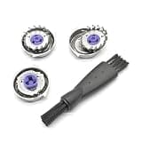 3-pack HQ8 Razor Blade Replacement Heads ,Compatible For Philips Electric Shavers PT730 PT735 PT860 PT870 AT750 AT890 HQ7120 HQ7100