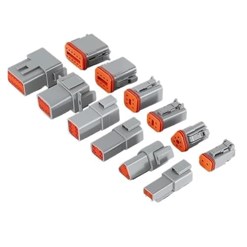 KIUYTRW 2P/3P/4P/6P/8P/12P 22-16AWG Waterproof Connector DT06-2S DT04-2P DT04-3P Plug Kit(I Kit)