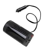 Omquot 200W Portable Car Inverter 12V to 220V Cigarette Lighter Socket Multi-Device Travel Holder