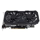 LICAEVEY Graphics Card, 6GB GDDR6 Memory 192Bit Dual Fan PCI Express 3.0 x16, with Deep Learning Super Sampling Technology and Turing Architecture for 1080p 1440p Gaming Desktop PC