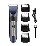 DAXXIN Hair Cutting Tool, Professional Hair Clipper Rechargeable Beard Trimmer Men Electric Hair Cutting Titanium Ceramic Blade Low Noise Barber Machine