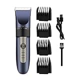 DAXXIN Hair Cutting Tool, Professional Hair Clipper Rechargeable Beard Trimmer Men Electric Hair Cutting Titanium Ceramic Blade Low Noise Barber Machine
