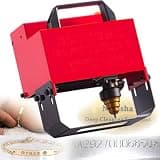 AOXHUGB Dot Peen Marking Machine for Metal, Engraves Logos, Serial Numbers, VIN Codes, Chassis Numbers with Precision Depth Control (TypeDRange:80 * 20MM)