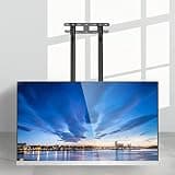 SDdPulse TV Stand Bracket - Ceiling TV Mount Bracket, Adjustable Tilt TV Ceiling Mount Fits 60-100 Inch CD Flat Screen and Curved TVs, with Loading 100kg/220 Lbs