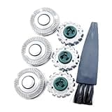 3pcs Shaver Replacement Heads Razor Head ,Compatible for Philips HQ64 HQ54 HQ8 AT750 AT890 PT 860 PT860 PT866 AT758 AT798 PT721 PT722 PT723