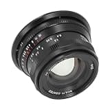 SENECESLI 35mm F1.4 II Camera Lens Full Frame Replacement for RF Mount Cameras, Ideal for Background Blur, Manual Focus Lens for EOSR R5 R6 R3 R5C, Metal Frame (Black)