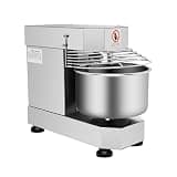 110v Food Mixer Kneading Machine, Commercial Dough Mixer, 12Qt 2-Speed Rotating Dough Kneading Machine, For Restaurant Bakery