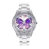 FekiLoot Watches for Men Big Face Stainless Steel Wristwatch Casual Watch