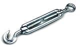 Damesa TGA106 – Galvanised Tensioner Hook/Ring DIN 1480 TGA M6