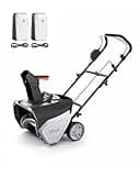 Litheli Cordless Brushless Snow Blower, 20'' 40V Electric Snow Thrower for Driveways, 4.0Ah Battery Included
