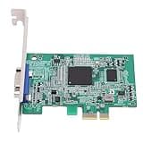 LICAEVEY PCIe Graphics Card, Plug and Play No Driver Needed, Dual Slot PCI Interface, VGA Interface, Low Power Consumption 6W, with 512MB Video Memory, for X99 X79