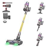 Coovy SU7 Ultra Cordless Vacuum Cleaner, 55KPa/650W 80Mins Runtime Powerful Suction Stick Vaccum for Whole-House Cleaning, Self-Standing Anti-Tangle Vac for Hard Floors Carpet Pet Hair, Ultra Version