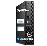 Dell 2026 OptiPlex MFF Business Desktop Coomputer, Ultra-Compact for Office & Workspace, 14th Gen Intel CPU, 16GB DDR5 RAM, 1TB PCIe SSD, WiFi 6, Triple Display Support (HDMI+2DP), Windows 11 Pro
