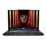 msi Cyborg 17 17.3" FHD 144Hz Gaming Laptop: Intel Core 7-240H, NVIDIA Geforce RTX 5060, 16GB DDR5, 1TB NVMe SSD, Type C, Wi-Fi 6E, Win 11 Home: Translucent Black B2RWFKG-074US