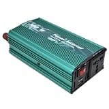 Omquot 300W Efficient Inverter Converter for Fridge Induction Cooker, Aluminum Alloy Shell Safe Power Converter for Home Use (Green)