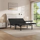 ALIVING Queen Adjustable Bed Base & Headboard Set with Bracket, Zero Gravity Bed Frame