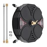 Thatiarry Professional Grades 13Inch Power Washer Surfaces 3600PSI Capacity with Sand Nozzle Systems Large Area Pressure Washer Accessory